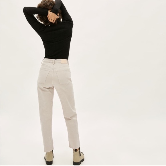 Everlane | The Way High Raw Hem Jean | Flax | Size 25 - Picture 2 of 9